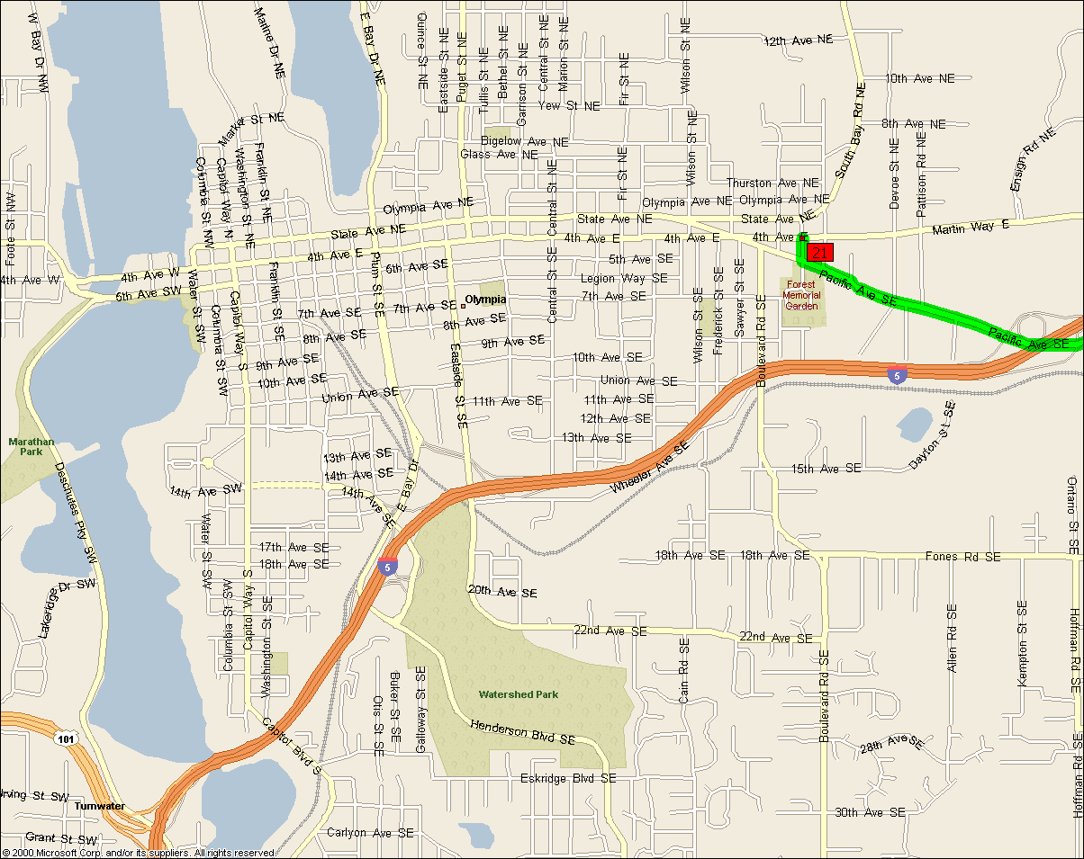 West Seattle to Olympia - Part 3-6